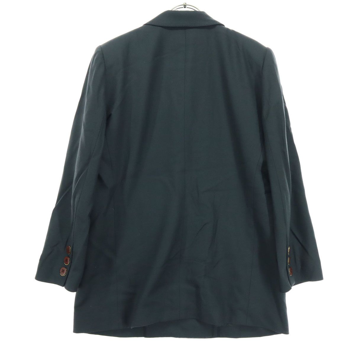 Leilian レリアン イタリア製 長袖 テーラードジャケット 11 ブラック