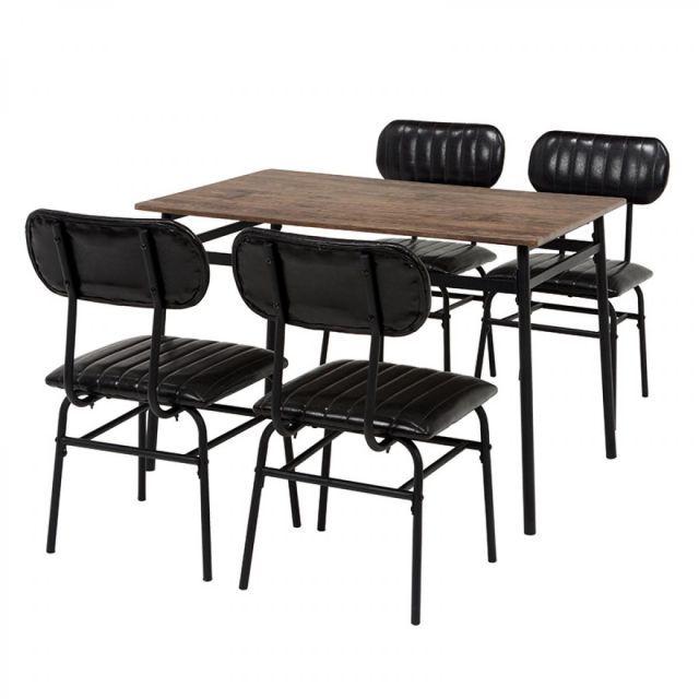 萩原 Hagihara LDS-4885BK ダイニングセット 新生活 インテリア 家具おしゃれ