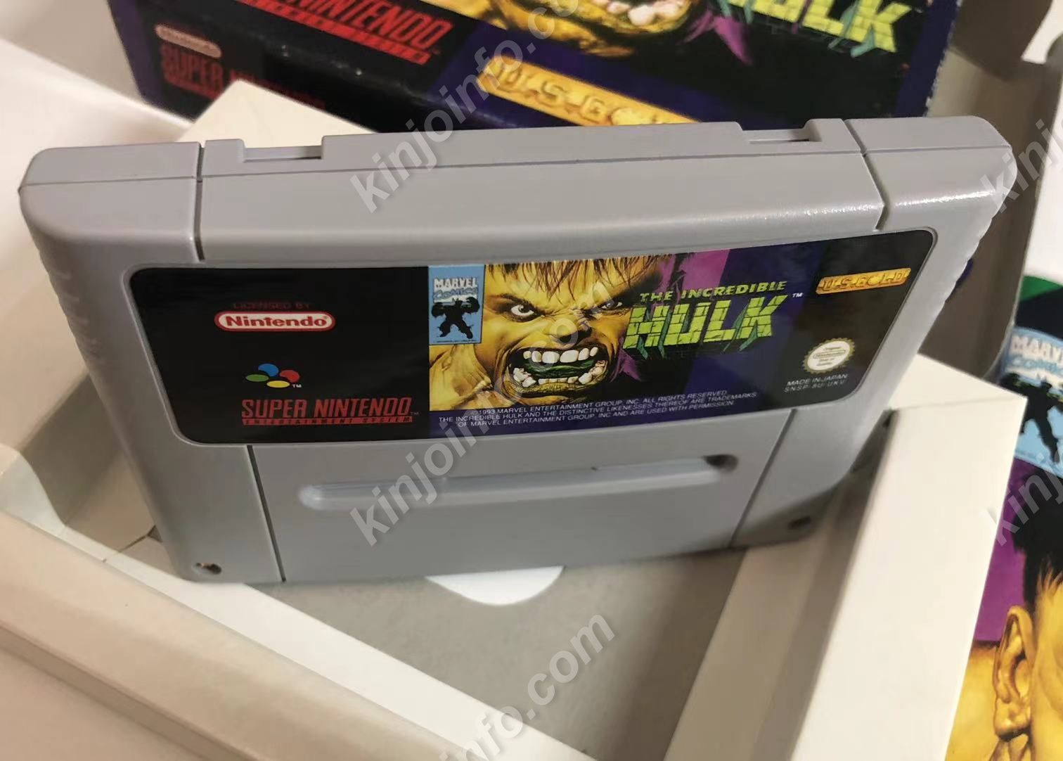 The Incredible Hulk【中古美品・SNES欧州版】 - メルカリ