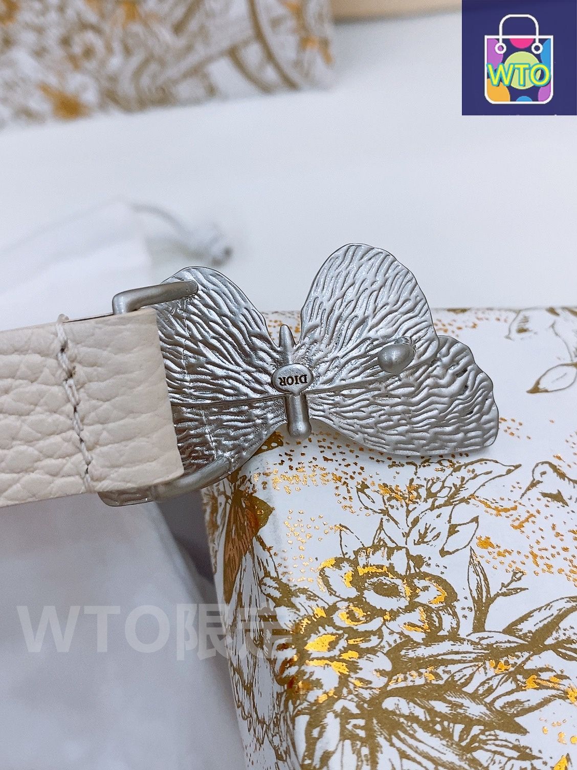 DIOR SADDLE サドル ベルト 70 クリスチャンディオール サドルベルトカーフスキン20mm 70サイズ DIOR