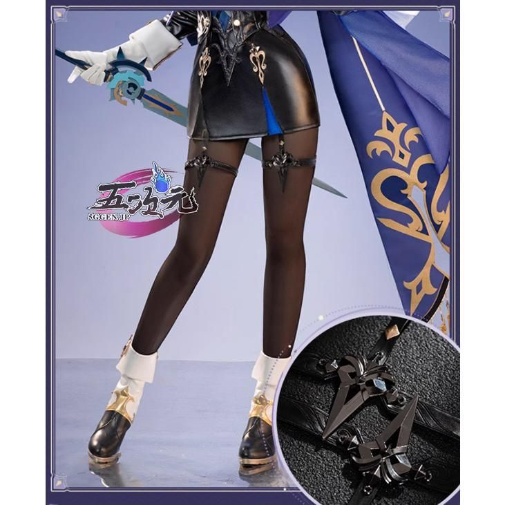 新発売 猫屋小舗 原神 コスプレ クロリンデ 衣装 ※ウィッグ 鞋
