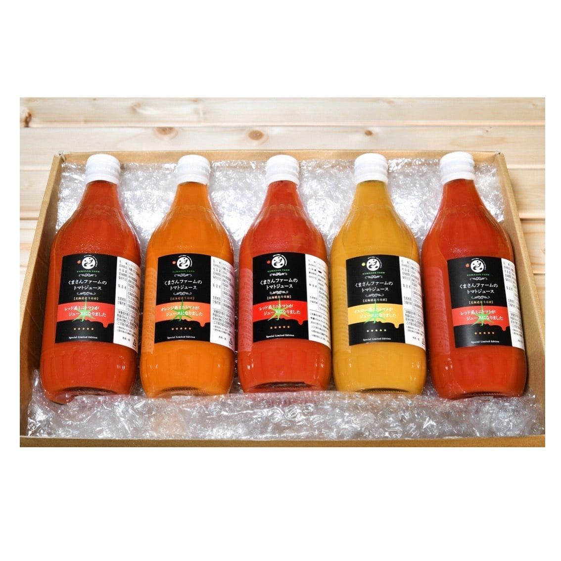 〔ミニトマトジュース〕500ml×5本甘くて味わい深い本物