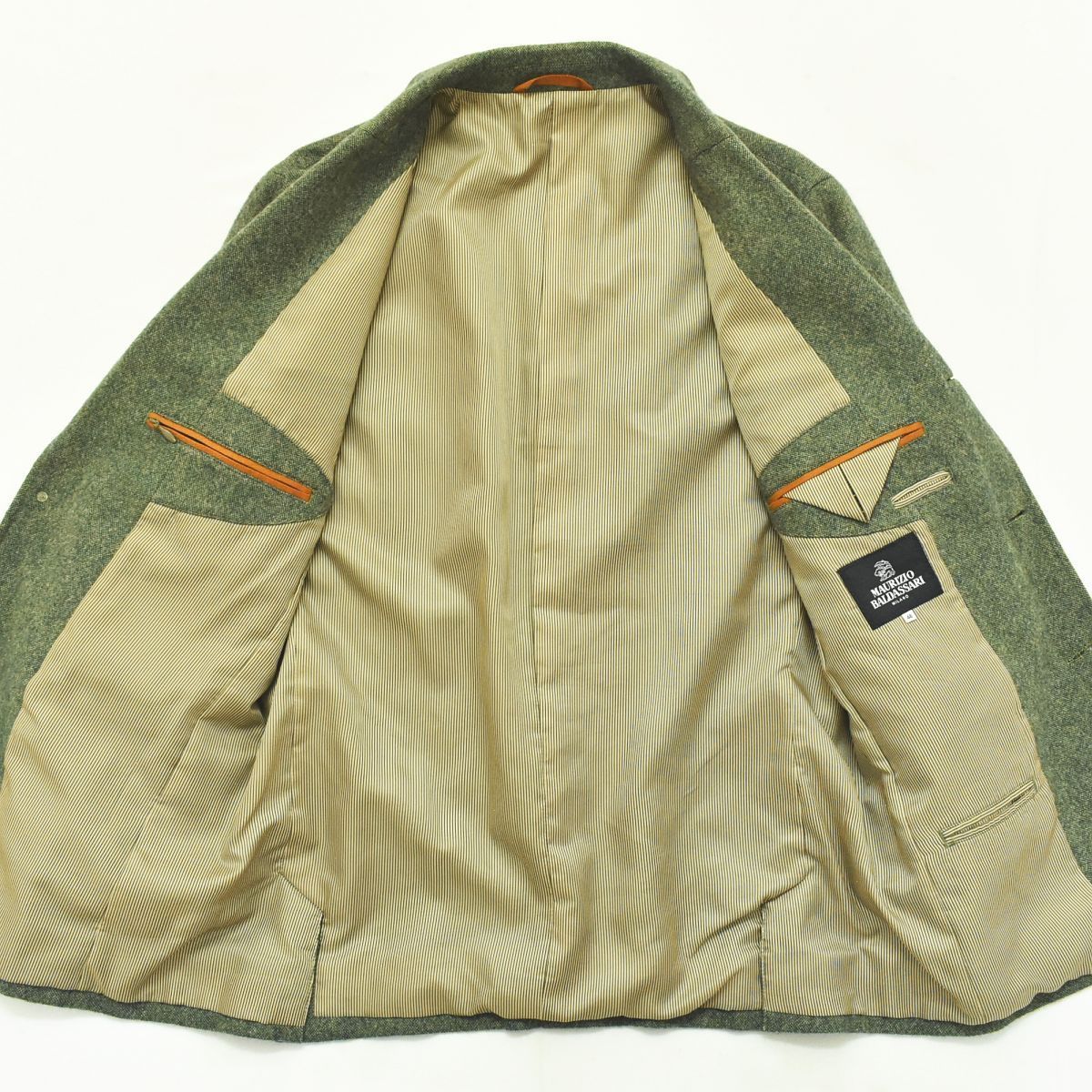 マウリツィオ バルダサーリ」プリントテーラードジャケット