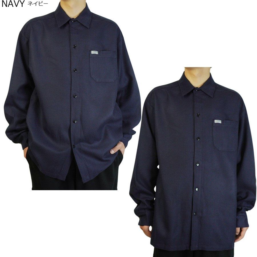 キャルトップ ソリッドシャツ CALTOP ネイビー NAVY 紺 カラー サイズ