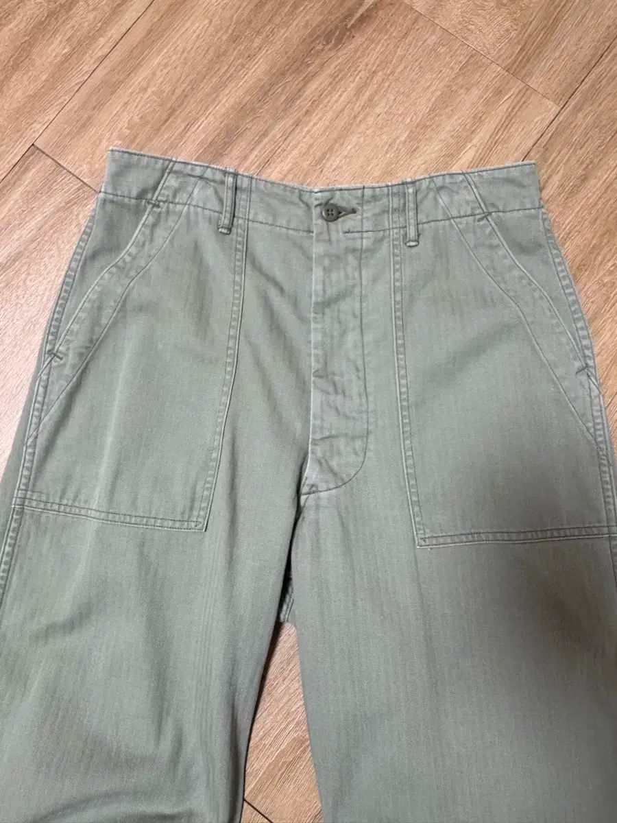  orSlow オアスロウ サマーパテ ヘリンボーン 1 サイズ チノパン パンツ