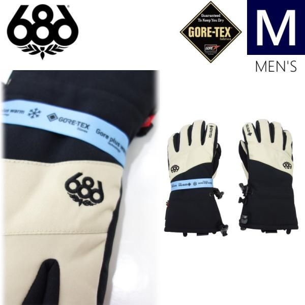 即納】○23-24 686 GORE-TEX LINEAR MITTEN カラー:CHARCOAL L