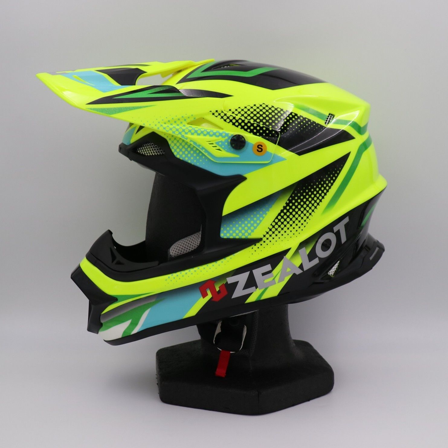 ZEALOT マッドジャンパー2 GRAPHIC FLUO YELLOW/BLK-GREEN Sサイズ