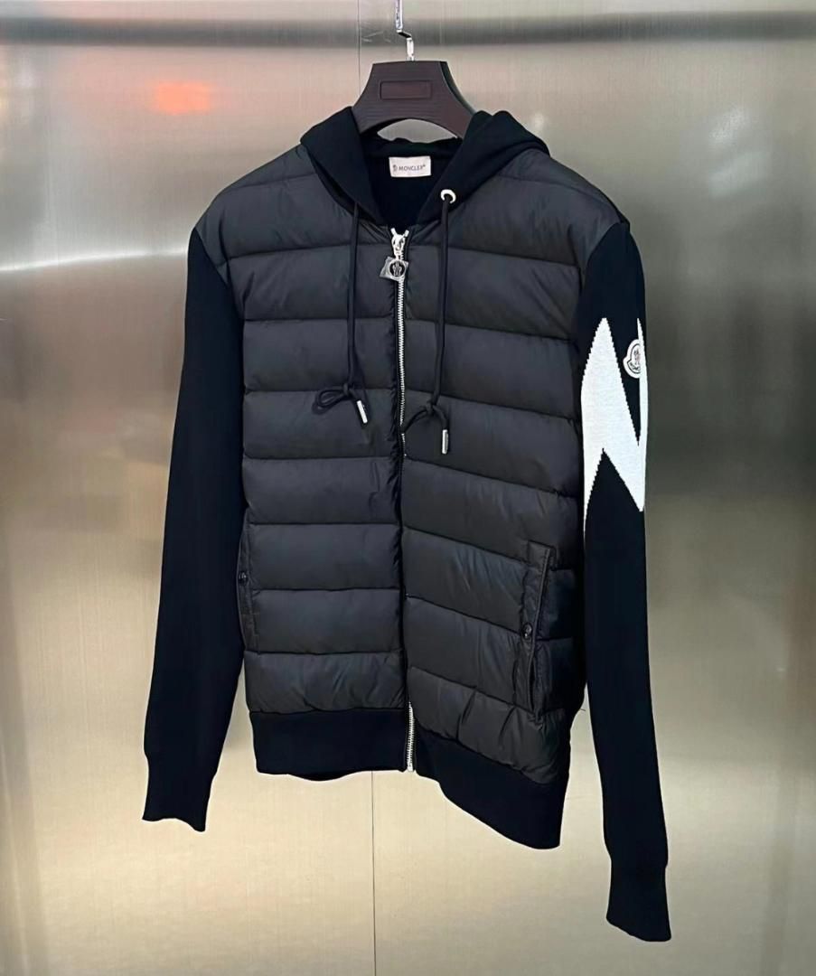 MONCLER モンクレール ハイブリッドダウンニットパーカージャケット - メルカリ