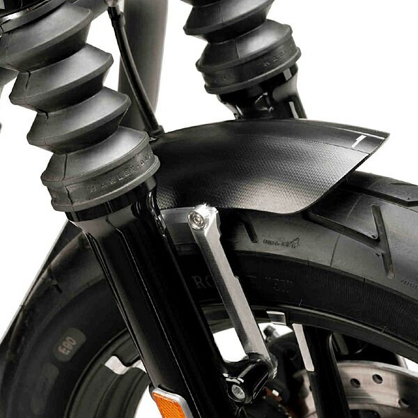 Puig 9992N FRONT BILLET FENDER [BLACK] HarleyDavidson SPORTSTER
