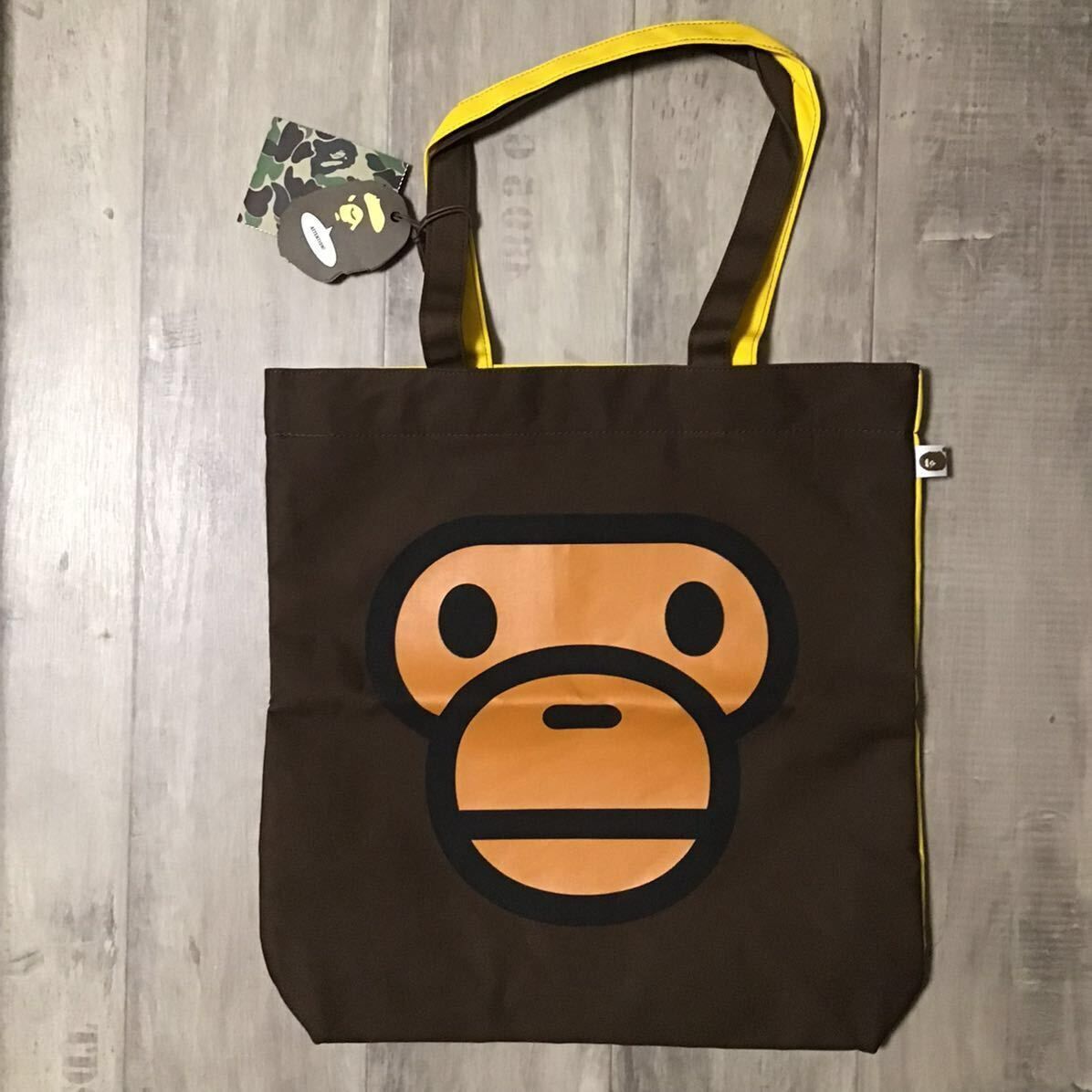 ★新品★ スポンジボブ × BAPE マイロ トートバッグ a bathing ape Tote Bag MILO spongebob エイプ ベイプ アベイシングエイプ