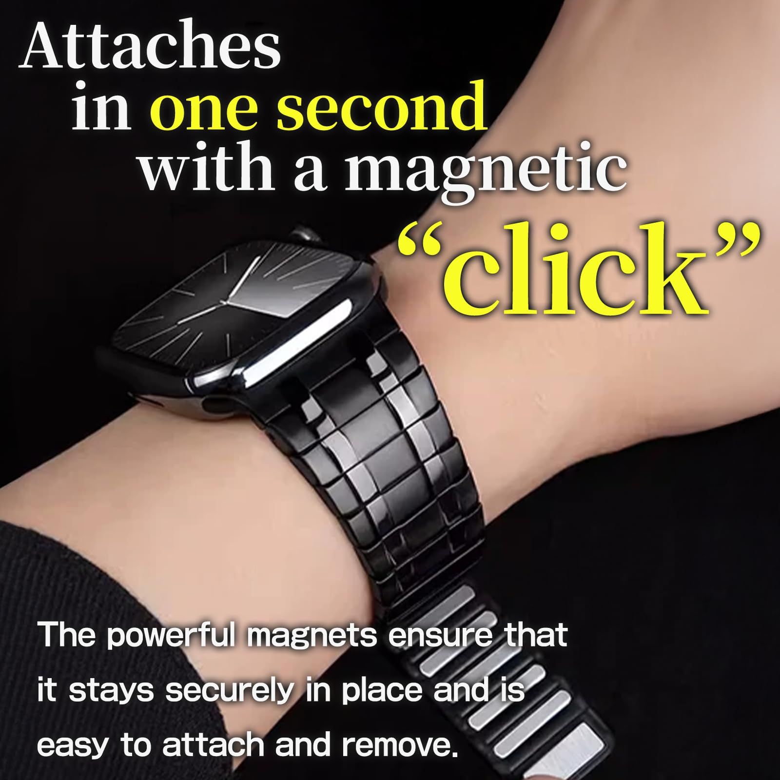 BELTIES デュアルラインマグネットバンド アップルウォッチバンド AppleWatch用 42mm Series 1 2 3 44mm 45mm 46mm 49mm マグネット ベルト ステンレス アップルウォッチ10 Ultra ウル…