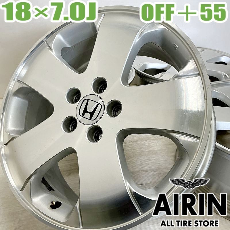オデッセイ純正18インチ4本 ホイールセット 送料無料 4本 ホンダ