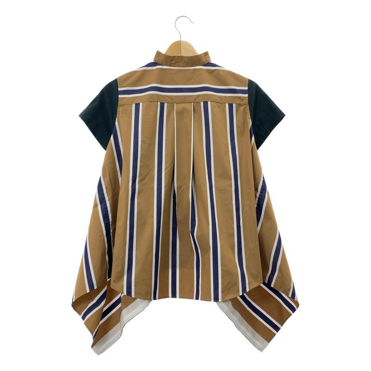 sacai / サカイ | コットン ポプリン プルオーバー カットソー | 1  