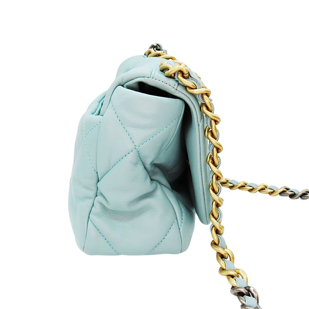CHANEL シャネル/チェーンショルダーグリーン/ラムスキン/AS1160/307*****/SAランク/78【中古】 CHANEL - CHANEL シャネル/チェーンショルダーグリーン/ラムスキン