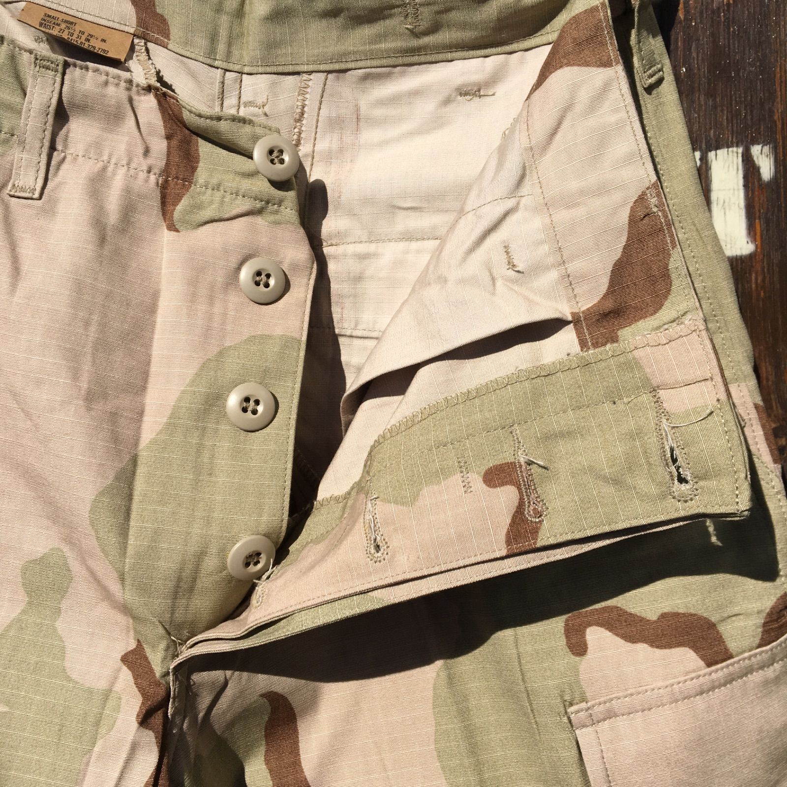 90's Vintage【US ARMY】BDU Desert Camouflage Cargo Pants
