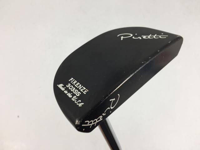 返品OK ゴルフクラブ Piretti ピレッティ Firenze フィレンツェ ミッドナイトブラック パター 2021 オリジナルスチール パター