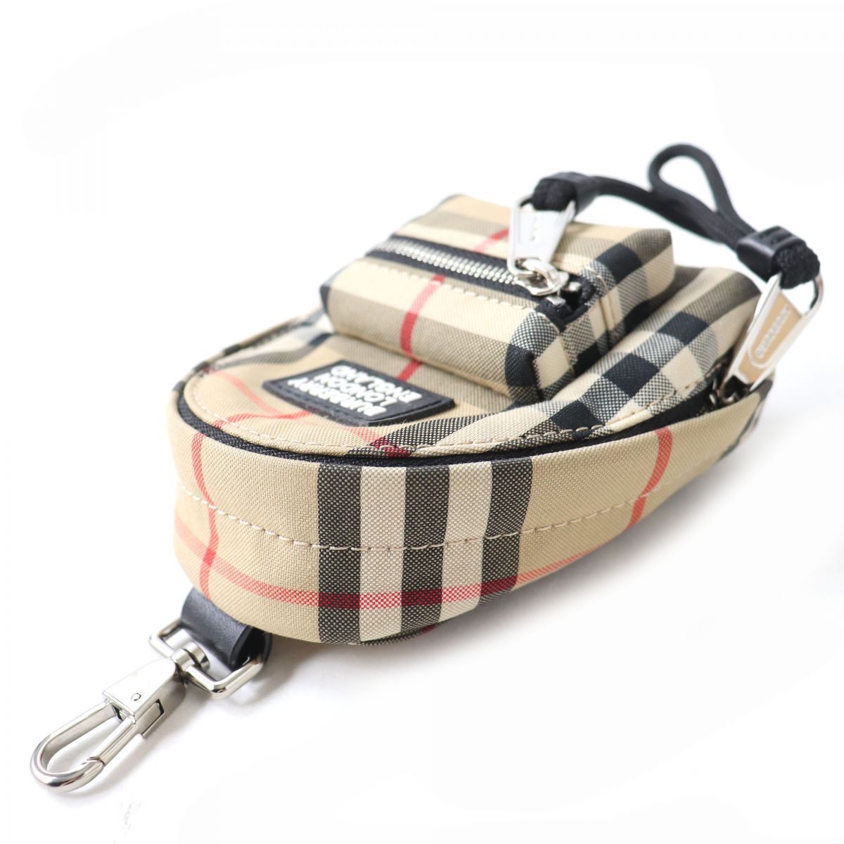 BURBERRY バックパックチャーム 8031061 ヴィンテージチェック - 財布