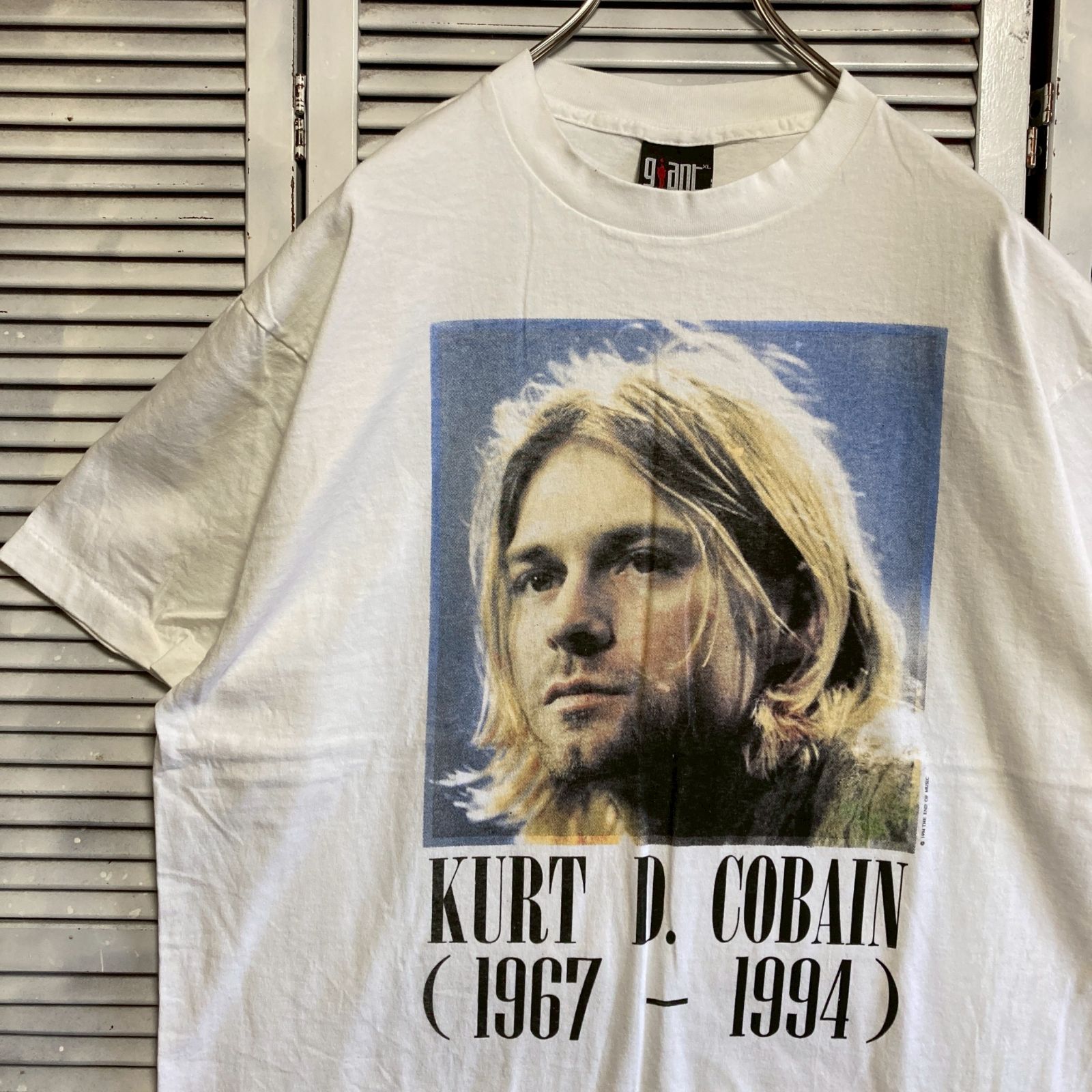 NIRVANA カート・コバーン Tシャツ XL ニルヴァーナ NIRVANA カートコバーン XL Tシャツ vintage 【公式通販】