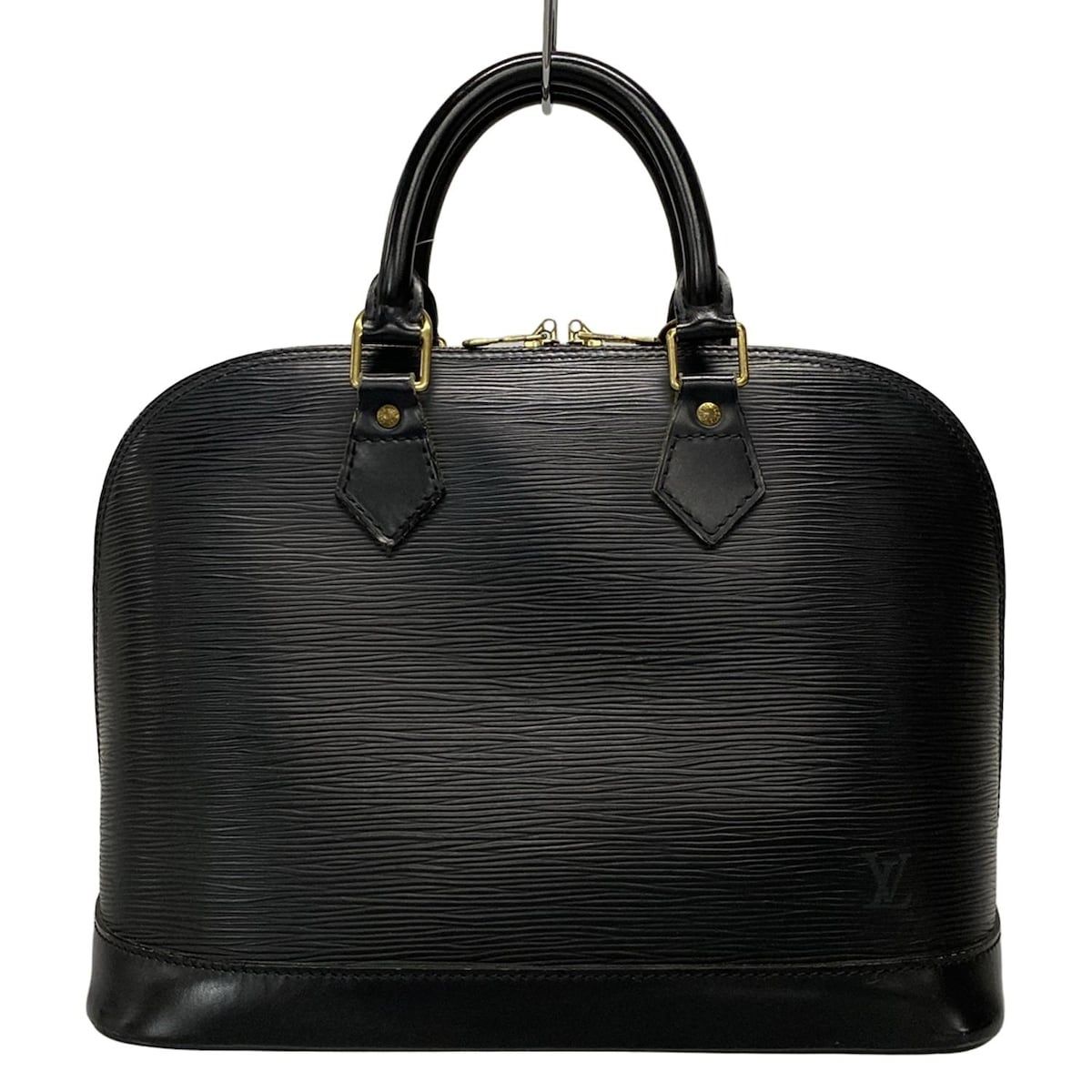 LOUIS VUITTON ルイヴィトン ハンドバッグ エピ アルマ M52142 ノワール×ゴールド金具 レザー
