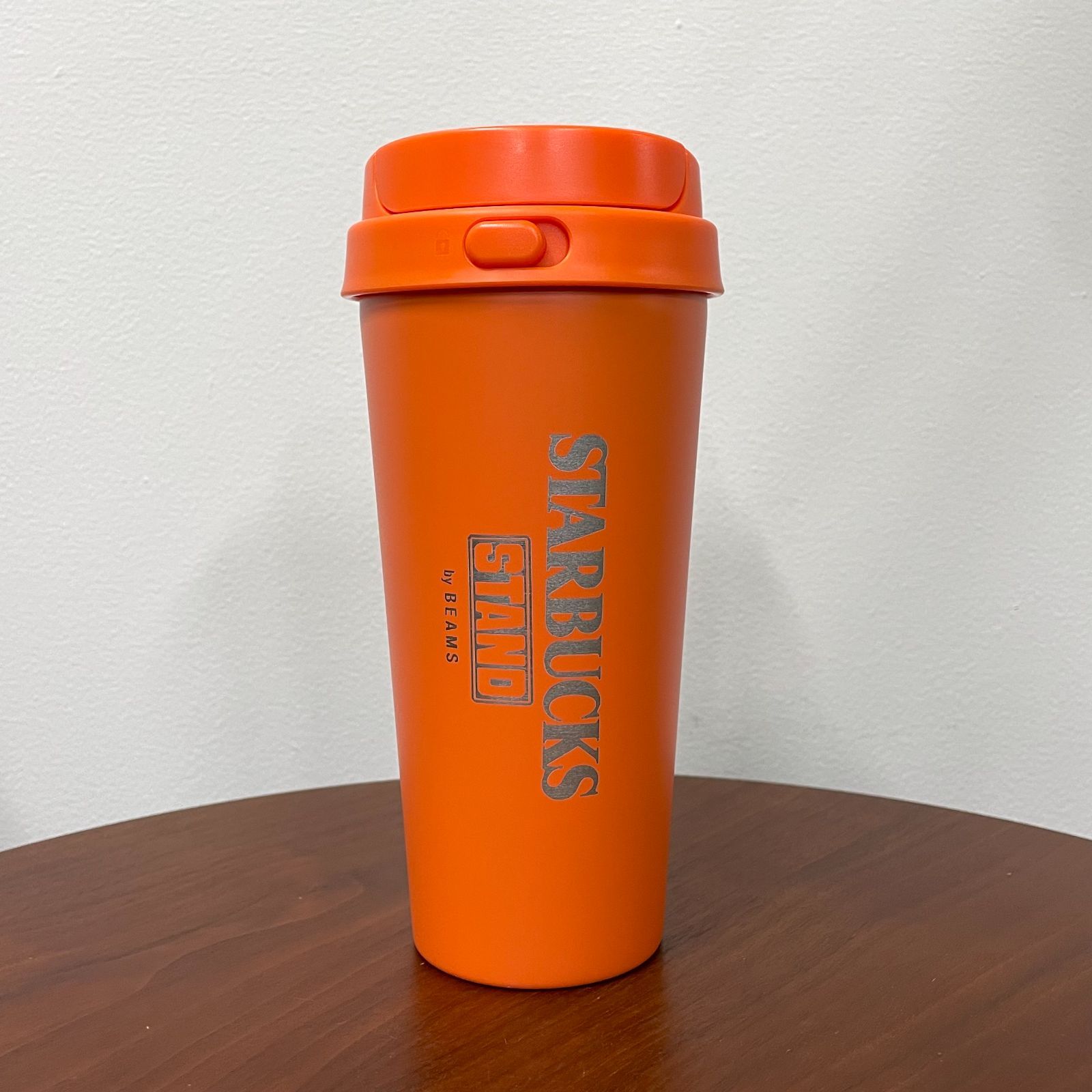 BEAMS + STARBUCKS オレンジ色水筒 新品未使用】スタバ STARBUCKS STAND by BEAMS ステンレスTOGOボトル