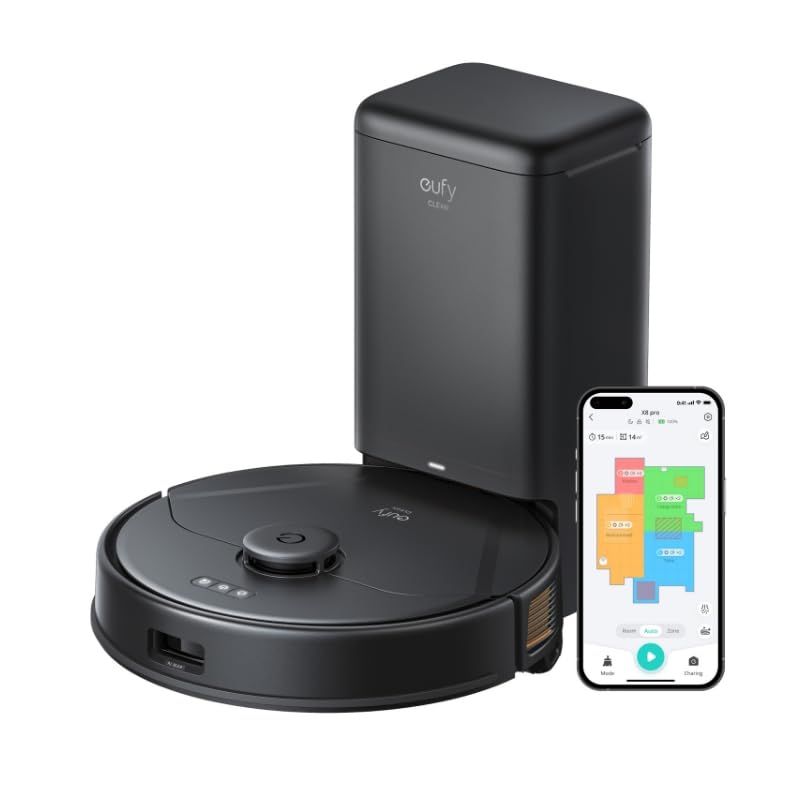 Anker Eufy Clean ユーフィクリーン X8 Pro with Self-Empty Station ロボット掃除機 カーペット
