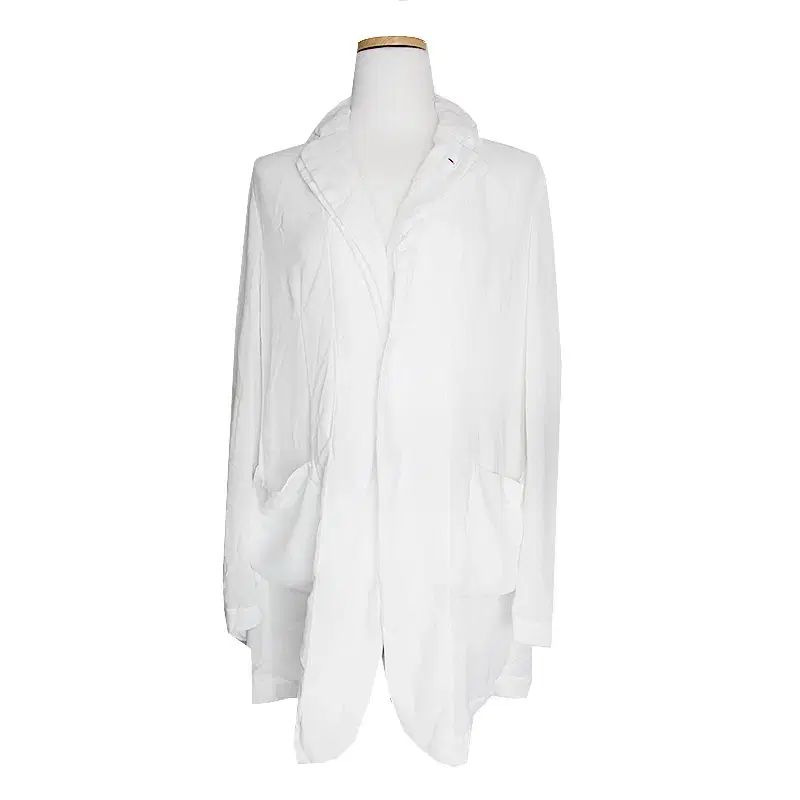 コム De ガーソン 白 ジャケット バンディング スカート セットアップ 55