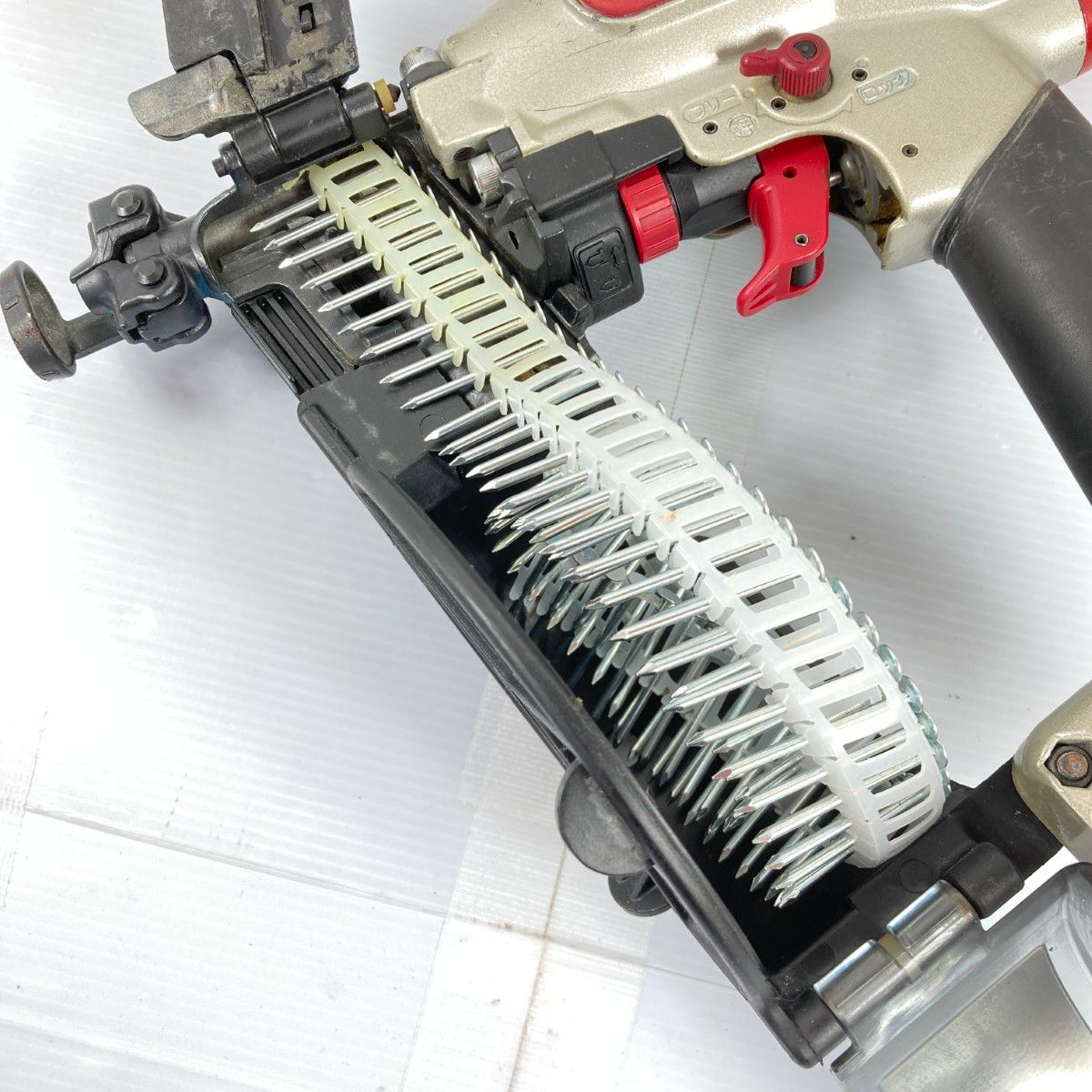 ＊＊MAX マックス 32 50mm 常圧コイルネイラ ケース付 CN-450G FP レッド HRDEVELOPMENT_JP