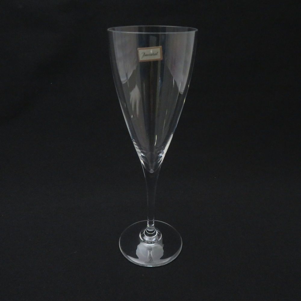 Baccarat バカラ ドンペリニョン シャンパングラス 2客 ペア H 21 cm シャンパンフルート