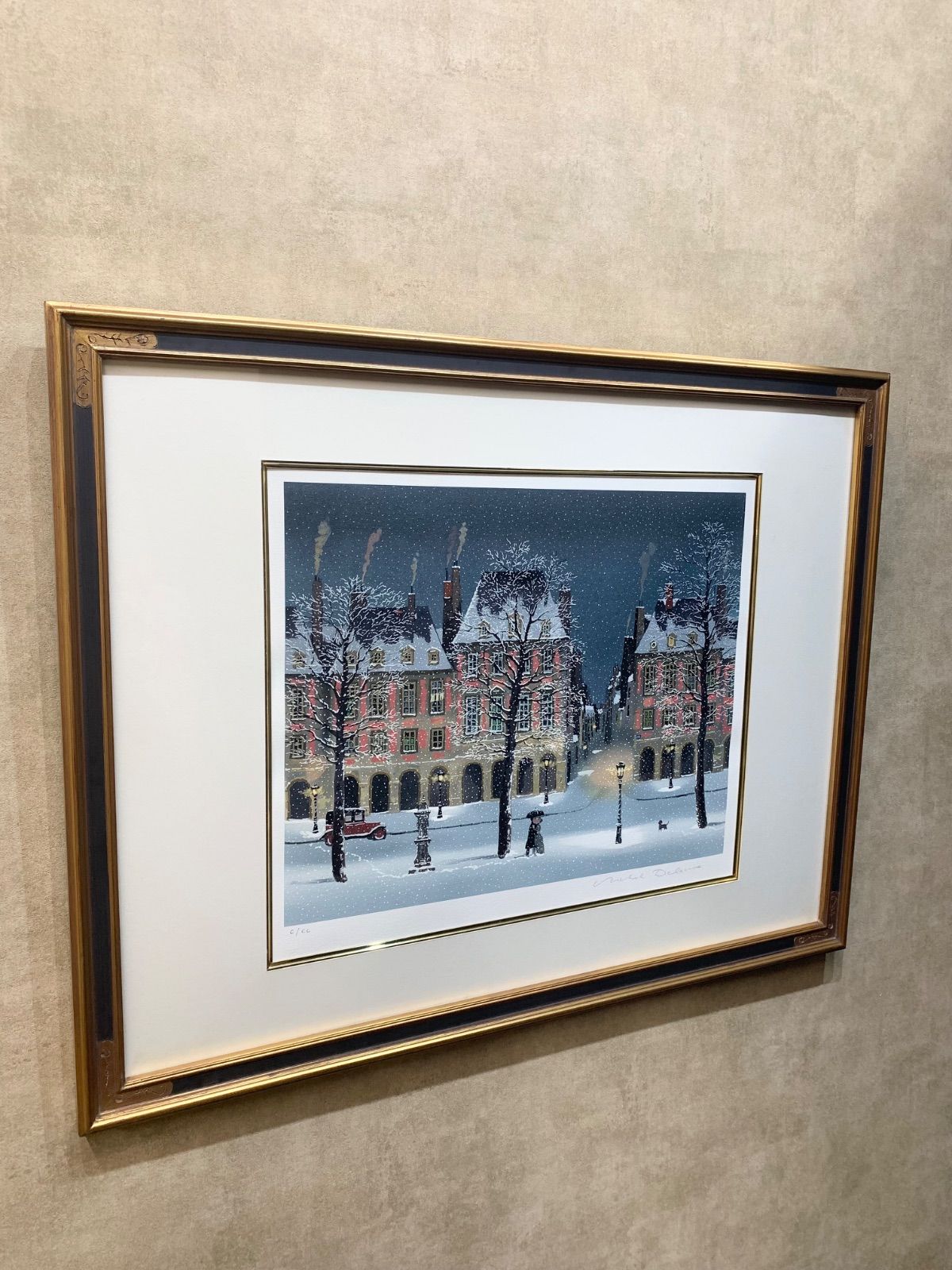 作家直筆サイン 版画