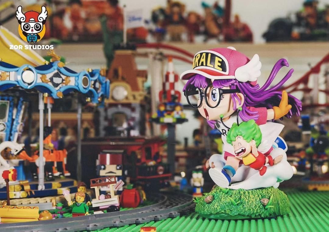 Dr.スランプ アラレちゃん 走る ガレージキット 塗装済み完成品 フィギュア Dr.スランプ アラレちゃん 走る ガレージキット 塗装済み完成品