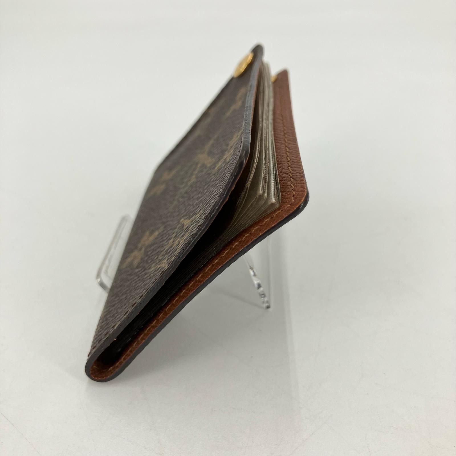 美品】MONTBLANC モンブラン 名刺入れ ロゴ型押し オールレザー