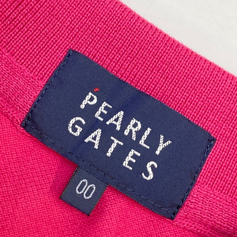 サイズ：00 PEARLY GATES パーリーゲイツ 半袖ポロシャツ ニコちゃん