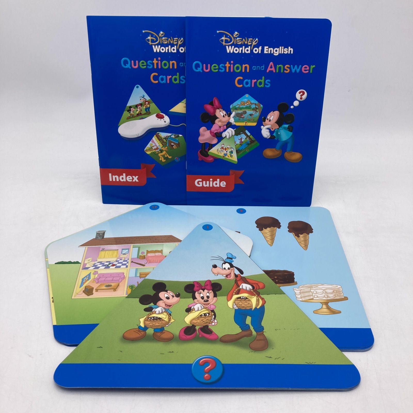 最新　DWE プレイメイトエアー、Q&Aカード 最新DWE Q&Aカード プレイメイトエアー ディズニー 英語システム