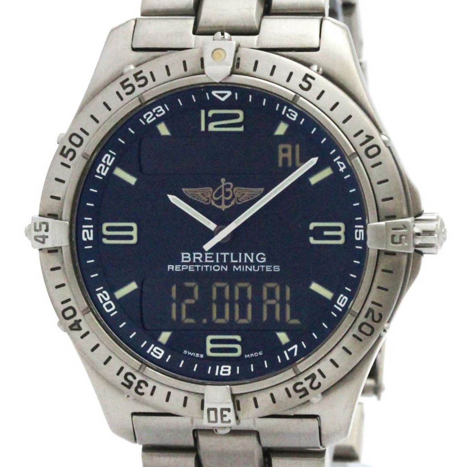 BREITLING - 電池交換済 BREITLING ブライトリング エアロ
