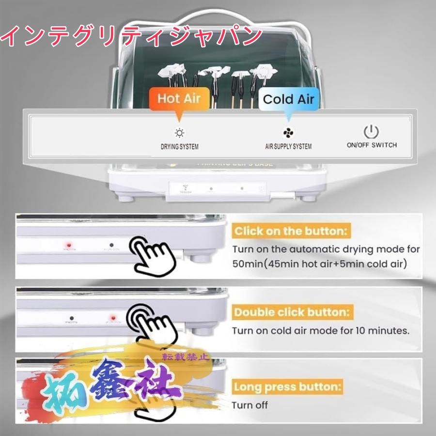 ドライブース ダストカバー付き大容量モデル塗装乾燥機 一定温度乾燥ブースの温度と時間 スプレーモデル アート 工芸品用 HRDEVELOPMENT_JP