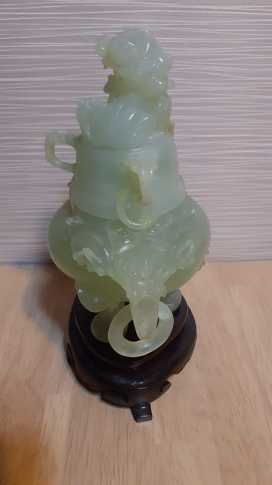 中国 香炉 三具足 翡翠 龍 台座付き - メルカリ