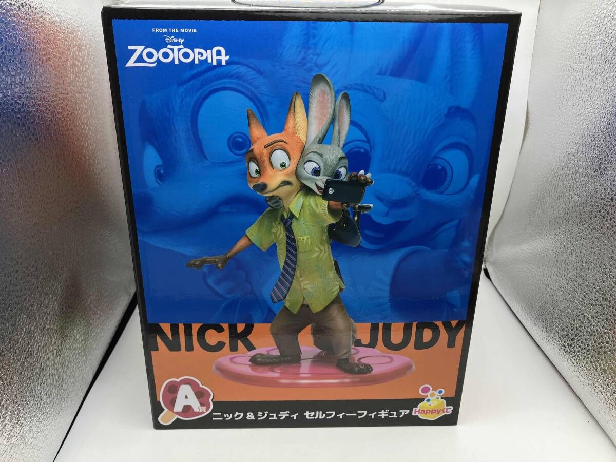 A賞 ニック&ジュディ セルフィー Happyくじ 『ズートピア