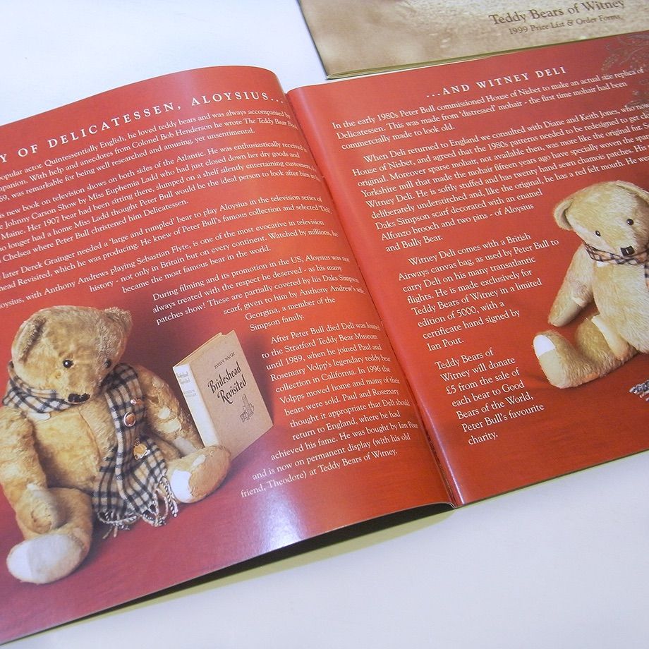 book181］Teddy Bears of Witney 1999 テディベア・カタログ