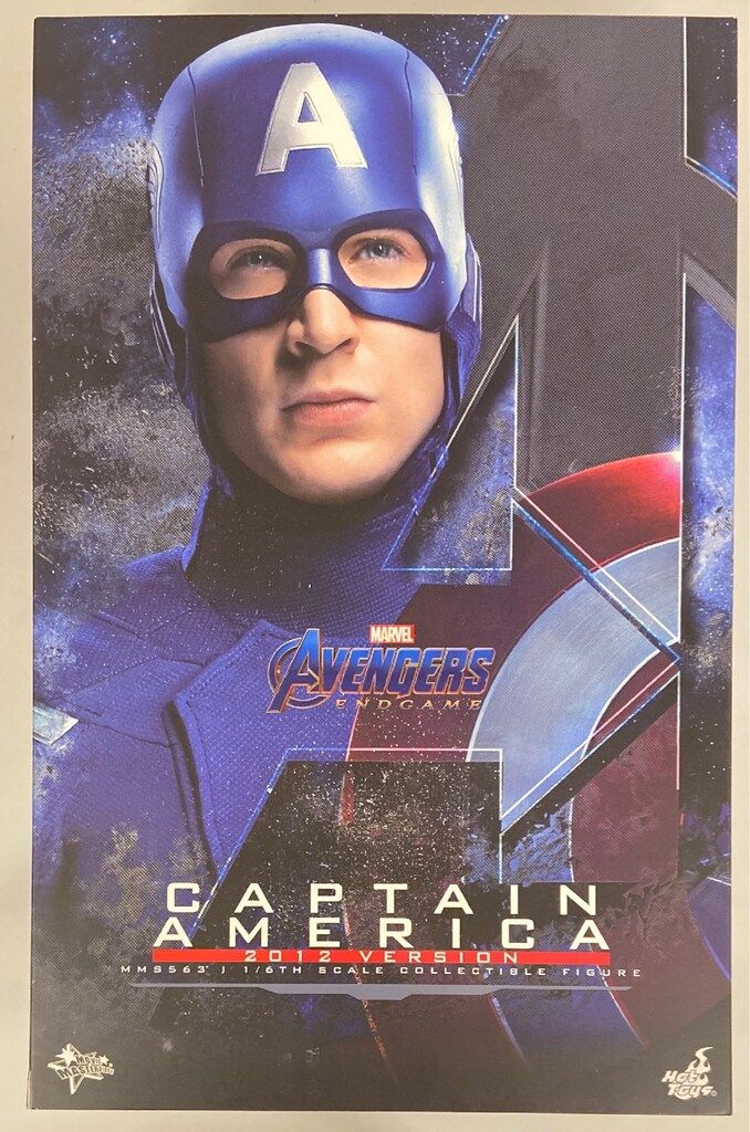 HOTTOYS MOVIE MASTERPIECE CAPTAIN AMERICA / 2012 VERSION MMS563