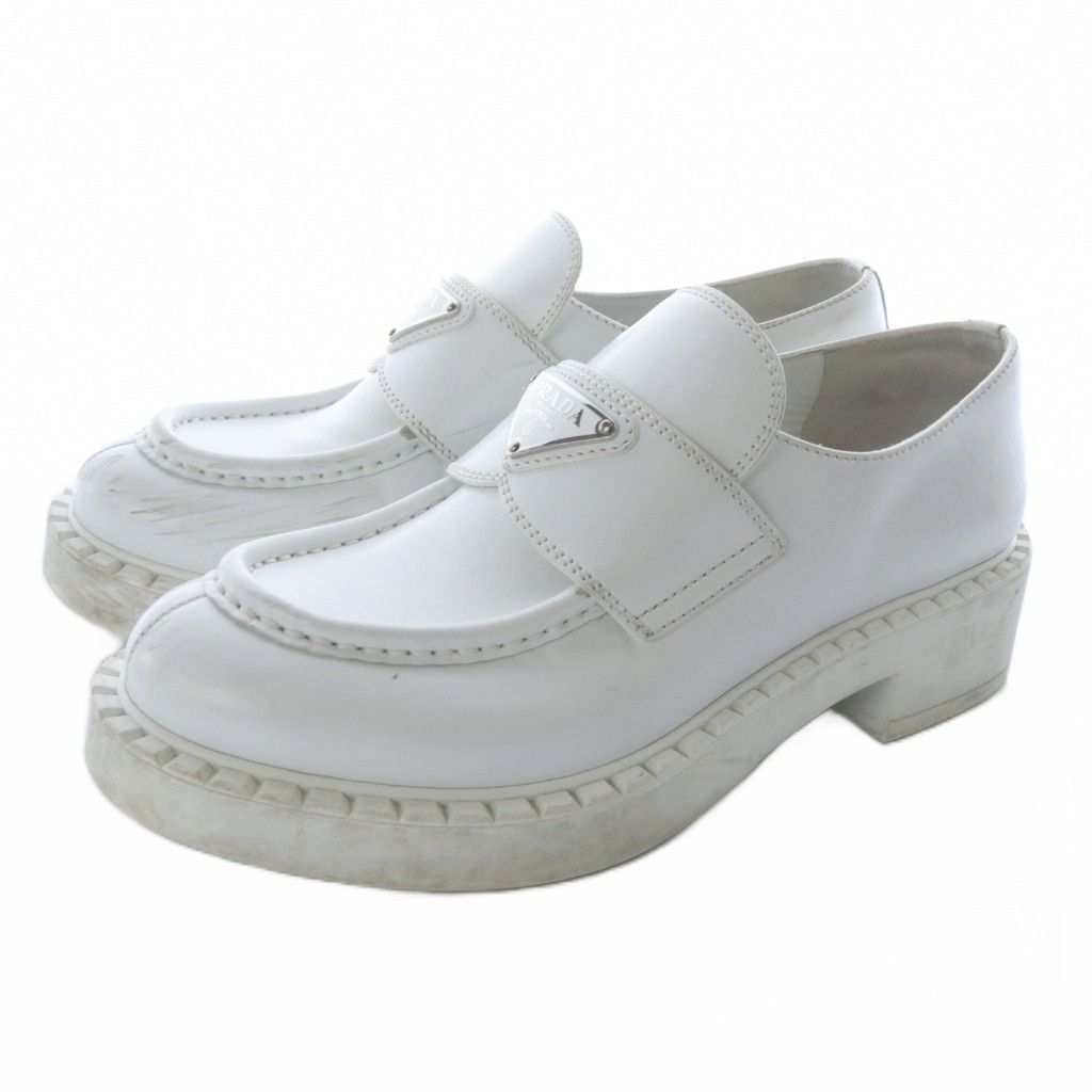 PRADA プラダ チョコレート ローファー PRADA｜プラダ チョコレート