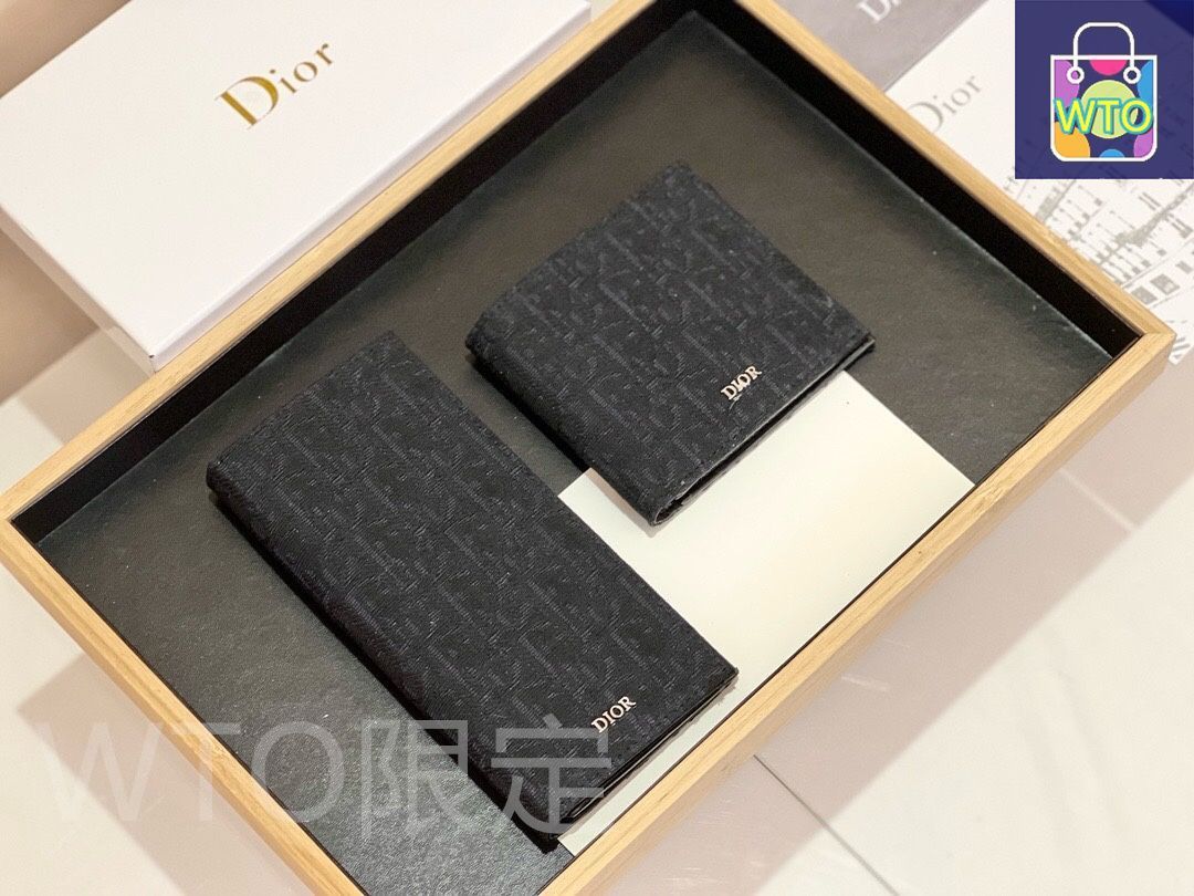 Diorウォレット|財布 クレジットカードスロットと収納紙幣 両用パスケース財布 | ♥品 -WT0輸入