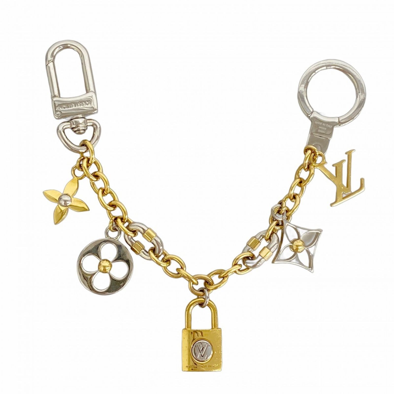 Louis Vuitton キーホルダー ゴールド シルバー ルイ・ヴィトン(Louis Vuitton) ルイ・ヴィトン キーホルダー