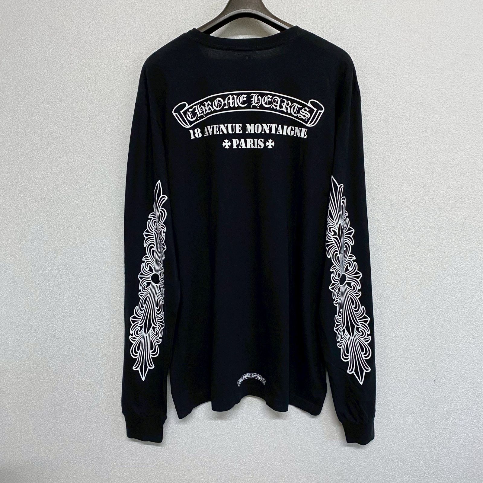 CHROME HEARTS Paris Limited クロムハーツ パリ限定 黒 ブラック 長袖