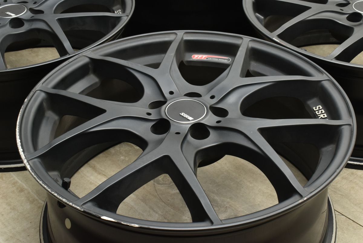 SSR GTV03 18×7.5J 48 PCD114.3/5H 2本（30 50 プリウスなどに】SSR 