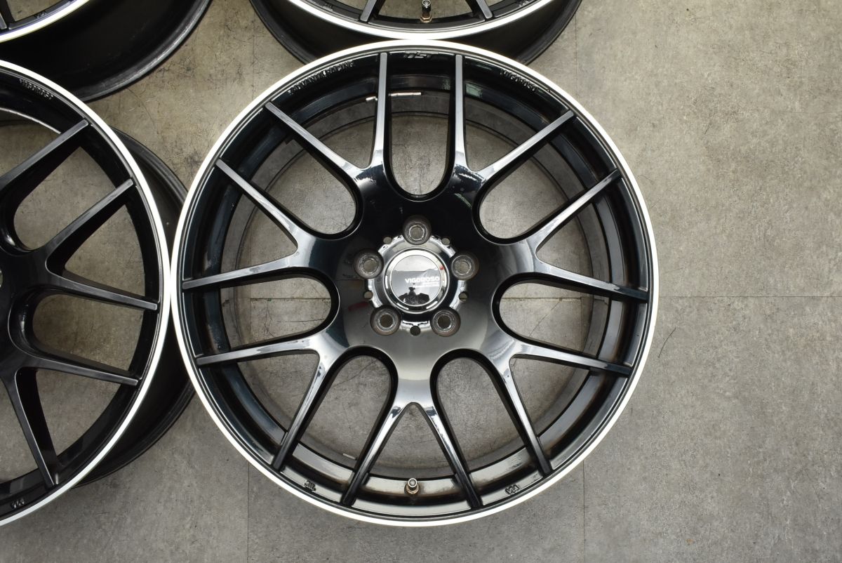 程度良好品】ADVANTI RACING VIGOROSO N765 19in 8J +48 PCD112 