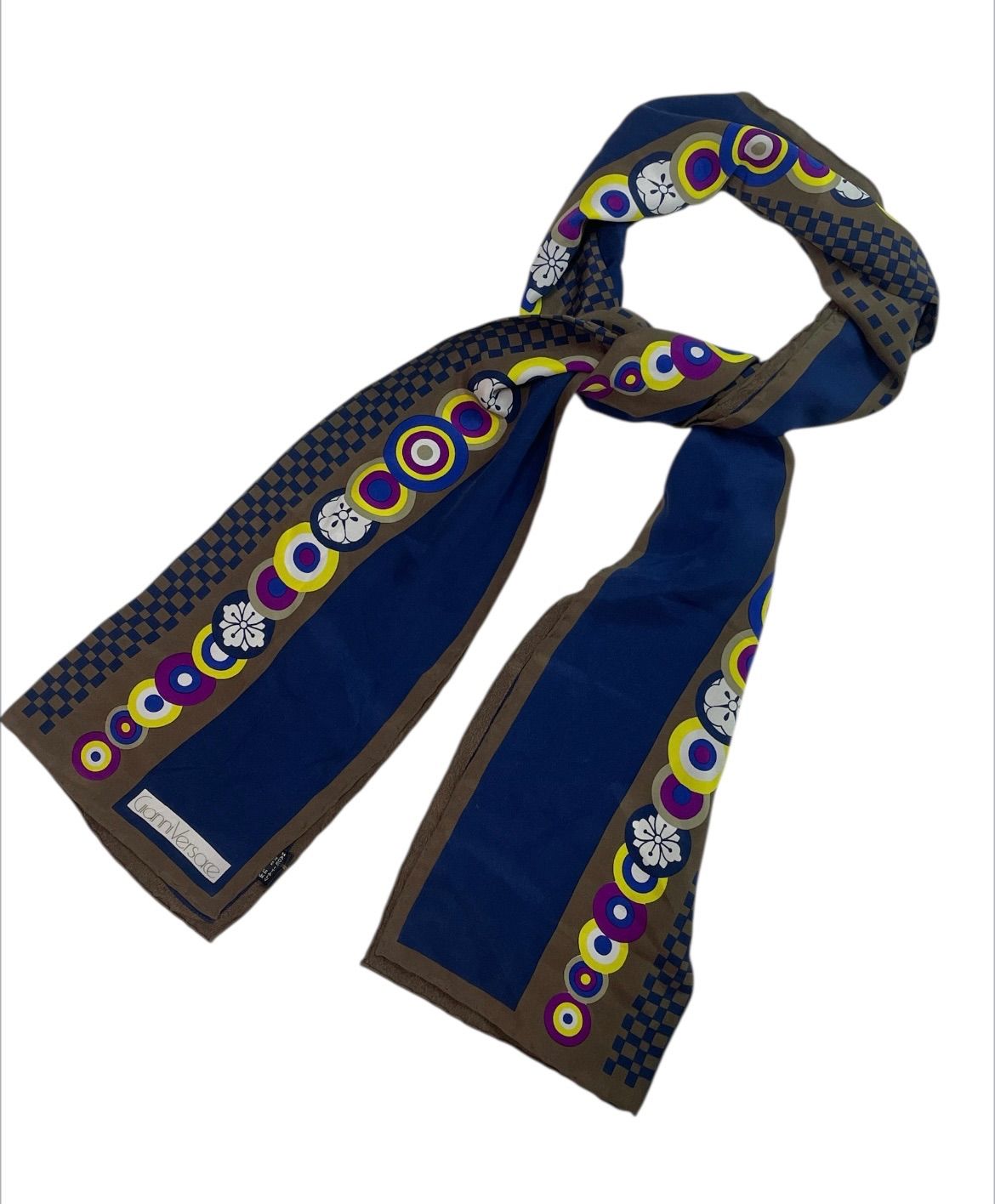 ジャンニヴェルサーチストール 楽天市場】ヴェルサーチ ベルサーチ マフラー ストール メンズ