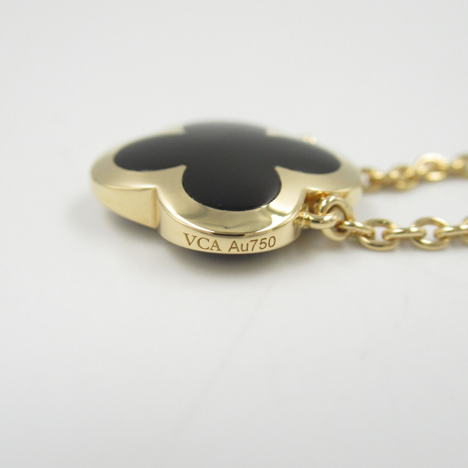ヴァンクリーフ＆アーペル ピュアアルハンブラ オニキス ネックレス