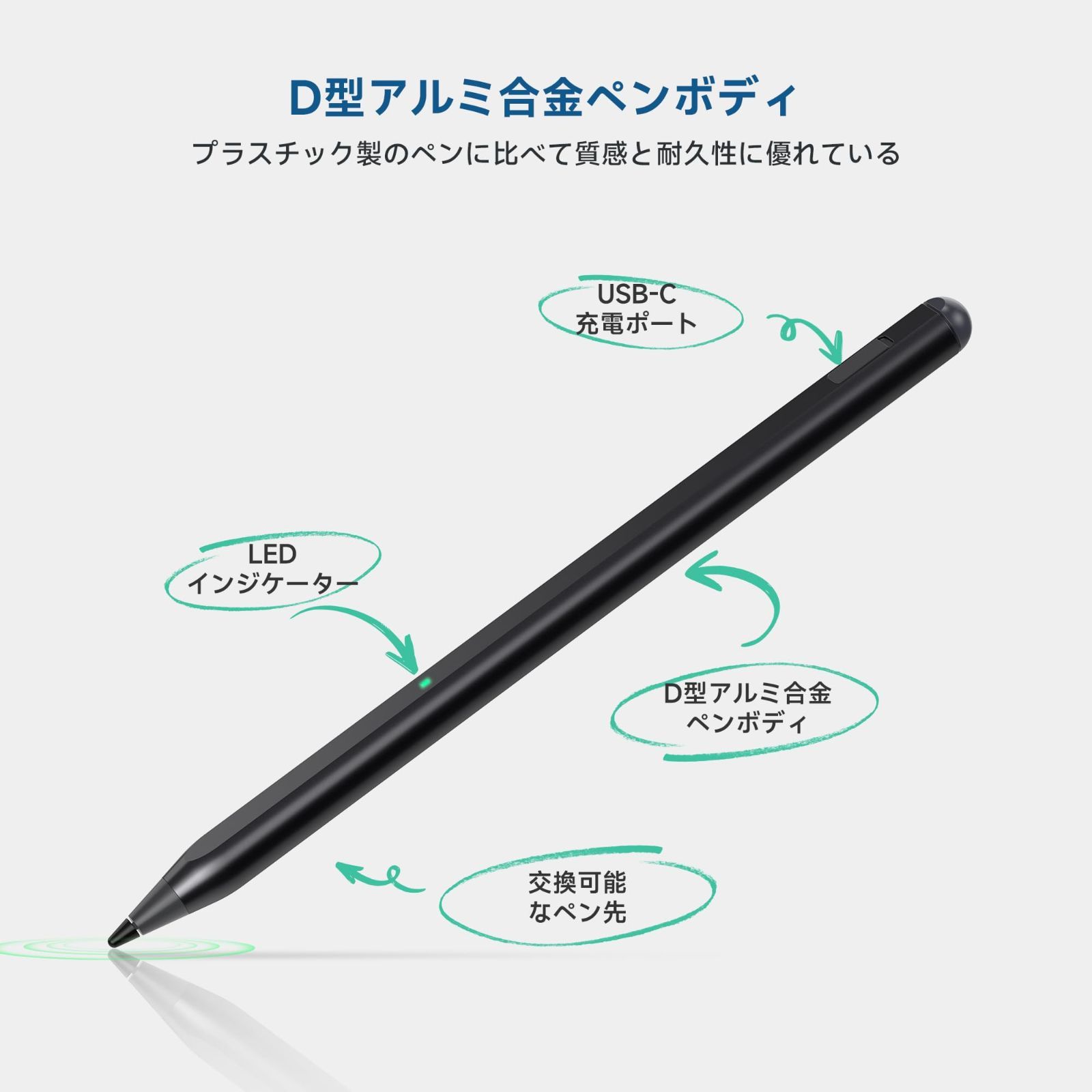 4096レベルスタイラスペン