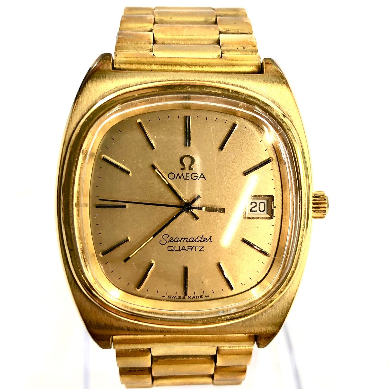 OMEGA オメガ メンズ腕時計 SEAMASTER シーマスター スクエア SS OMEGA オメガ メンズ腕時計 SEAMASTER シーマスター スクエア SS