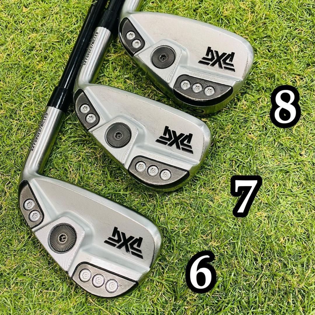 良品】PXG GEN5 0311XP メンズアイアンセット 6本 カーボン R 良品